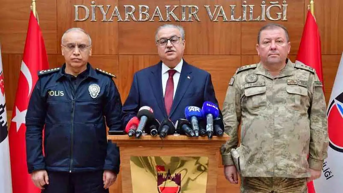 Diyarbakır Valisi Ali İhsan Su: '14 ay içerisinde 19 terör eylemi yapılmadan engellenmiştir'