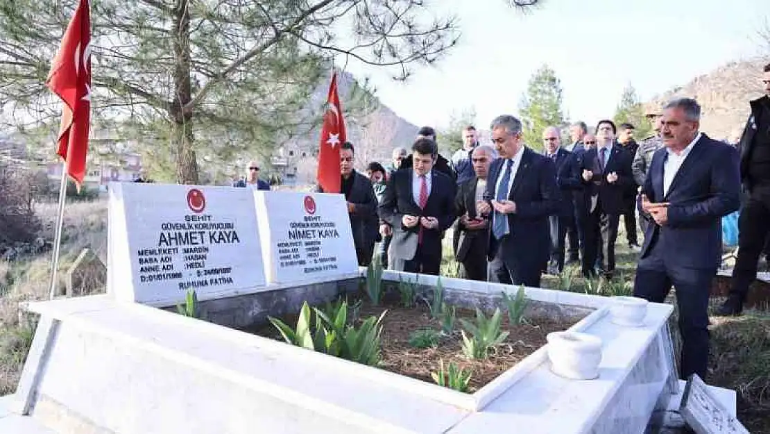 Mardin'deki tüm şehit kabirlerinde düzenleme yapıldı