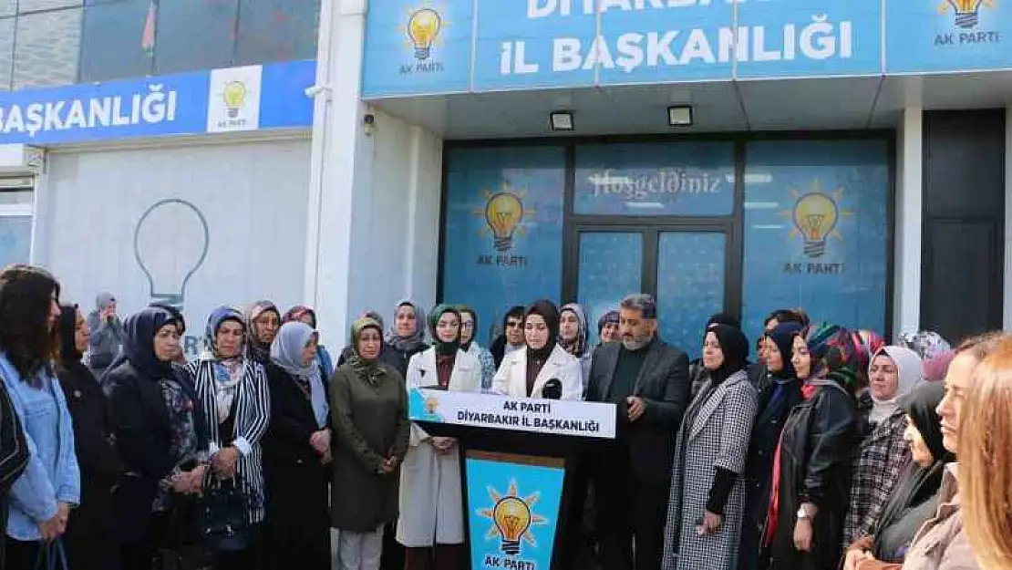 Diyarbakır'da AK Partili kadınlardan 8 Mart mesajı