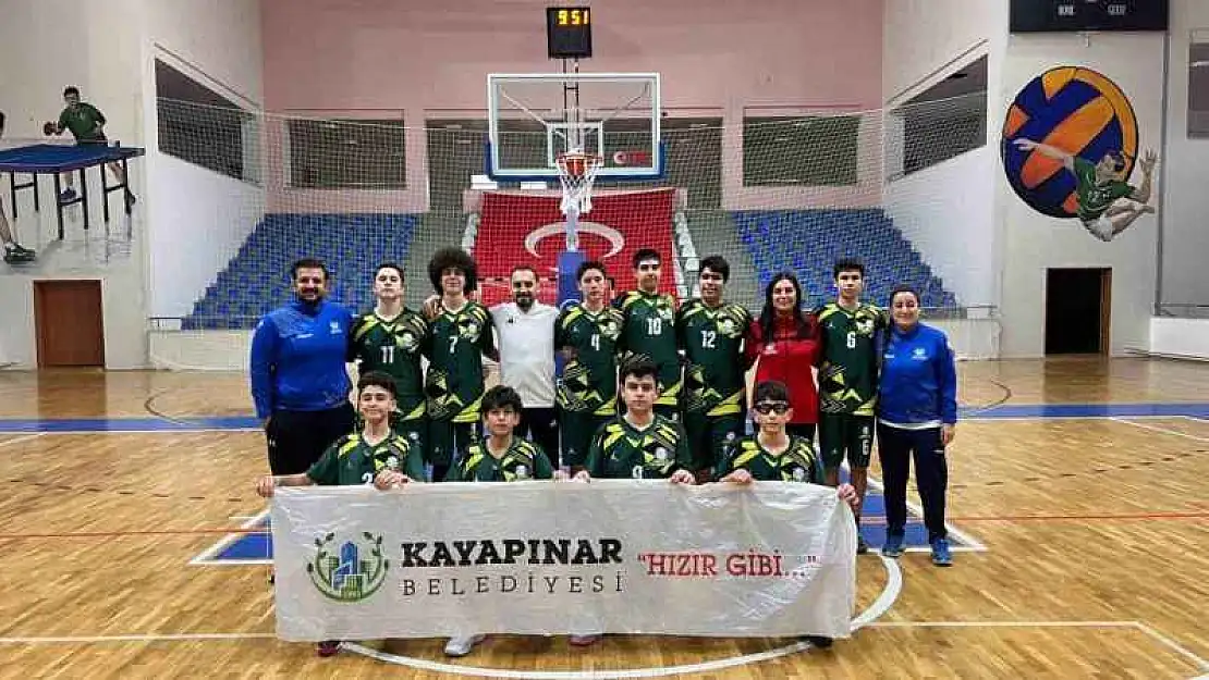 Kayapınar Belediyesi 14 yaş altı basketbol takımı, Türkiye şampiyonası yarı finalinde