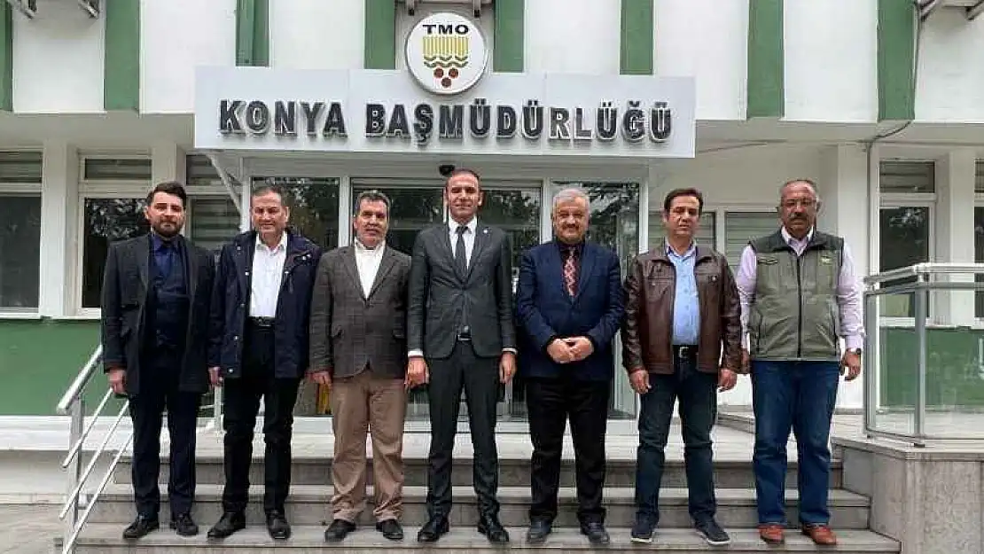 Başkan Olgun'dan TMO Konya Başmüdürü Barlak'a Ziyaret