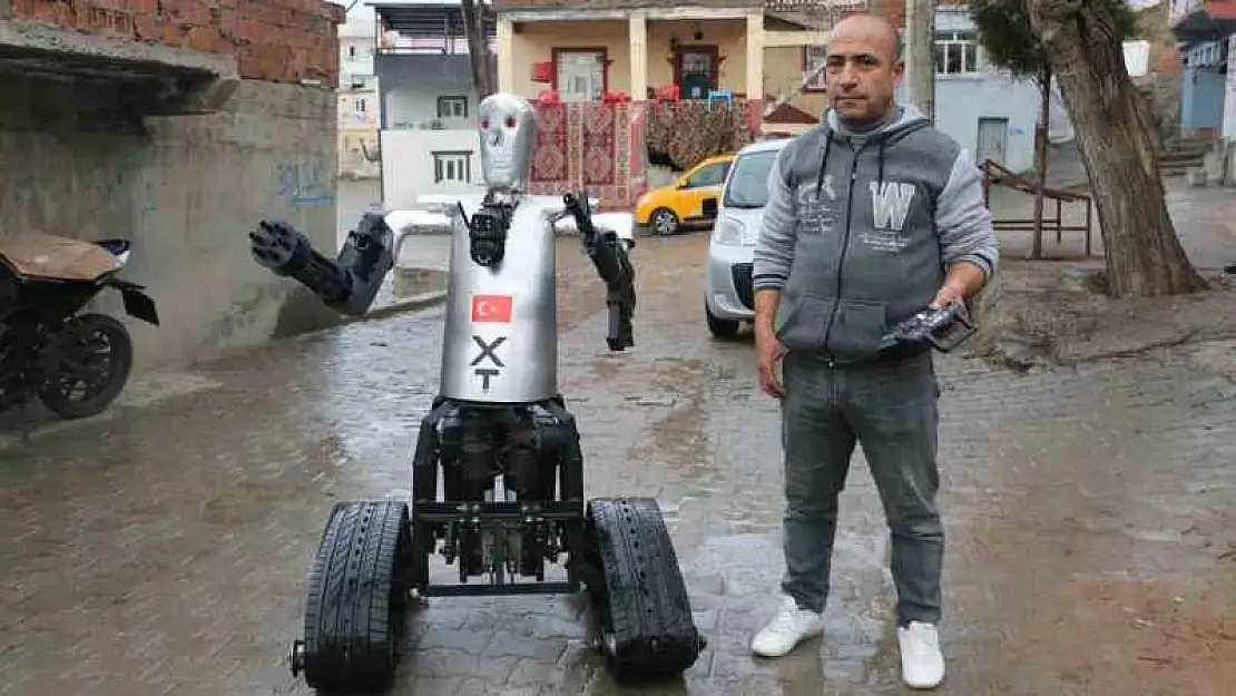 Siirtli kaşif yapay zekalı robot asker yaptı