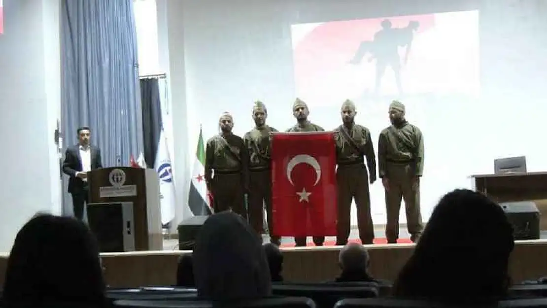 GAÜN Afrin Eğitim Fakültesi'nde 18 Mart Çanakkale Zaferi ve Şehitlerini Anma programı