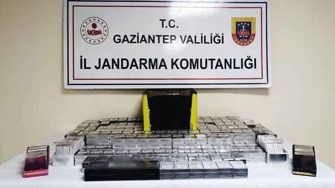 Gaziantep'te kaçakçılık operasyonu: 5 gözaltı