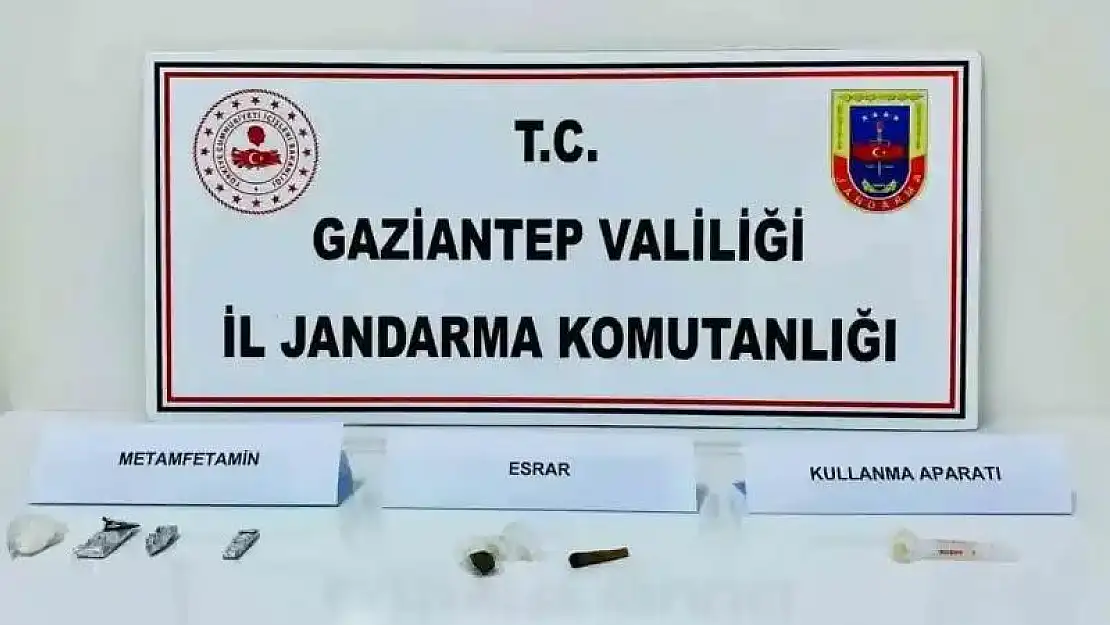 Gaziantep'te uyuşturucu operasyonu: 4 şahıs tutuklandı