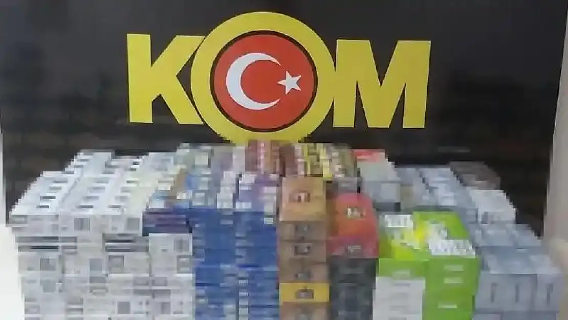 Şanlıurfa'da bin 660 paket kaçak sigara ele geçirildi