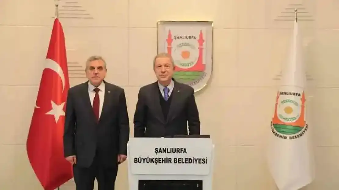 Hulusi Akar Şanlıurfa'ya ziyaret gerçekleştirdi