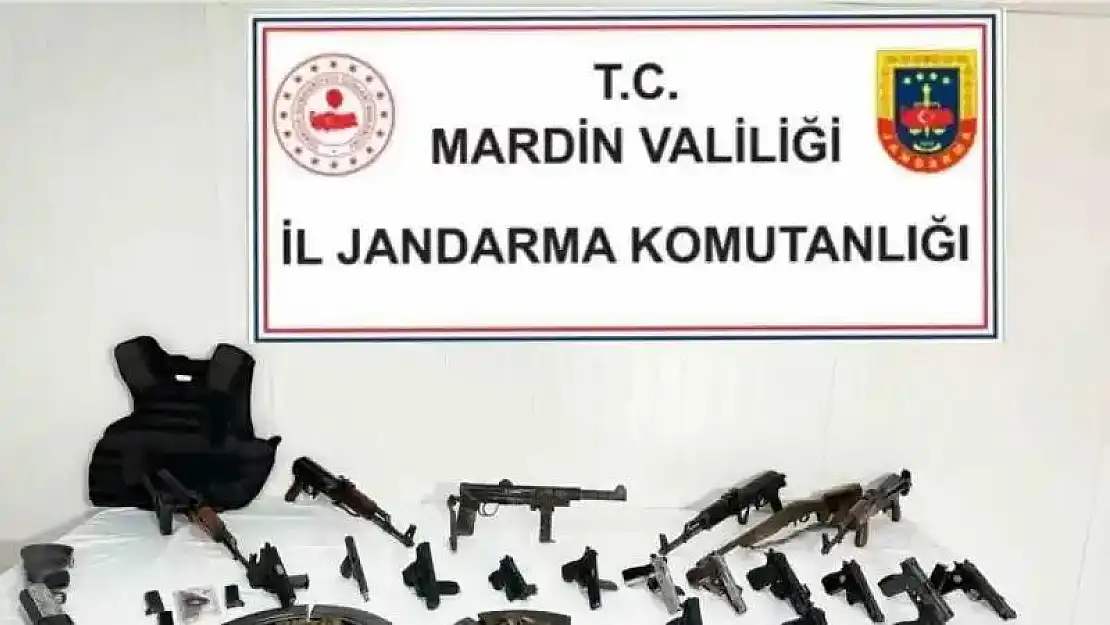 Mardin'de silah kaçakçılığı operasyonu: 8 kişi tutuklandı