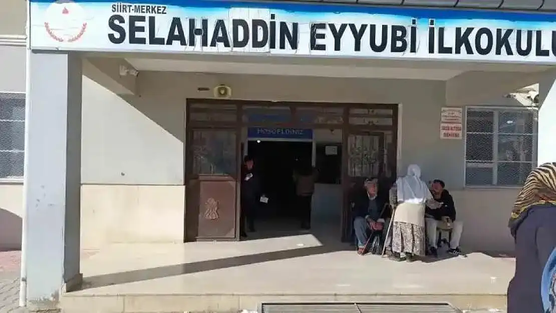 Siirt'te oy verme işlemi sona erdi