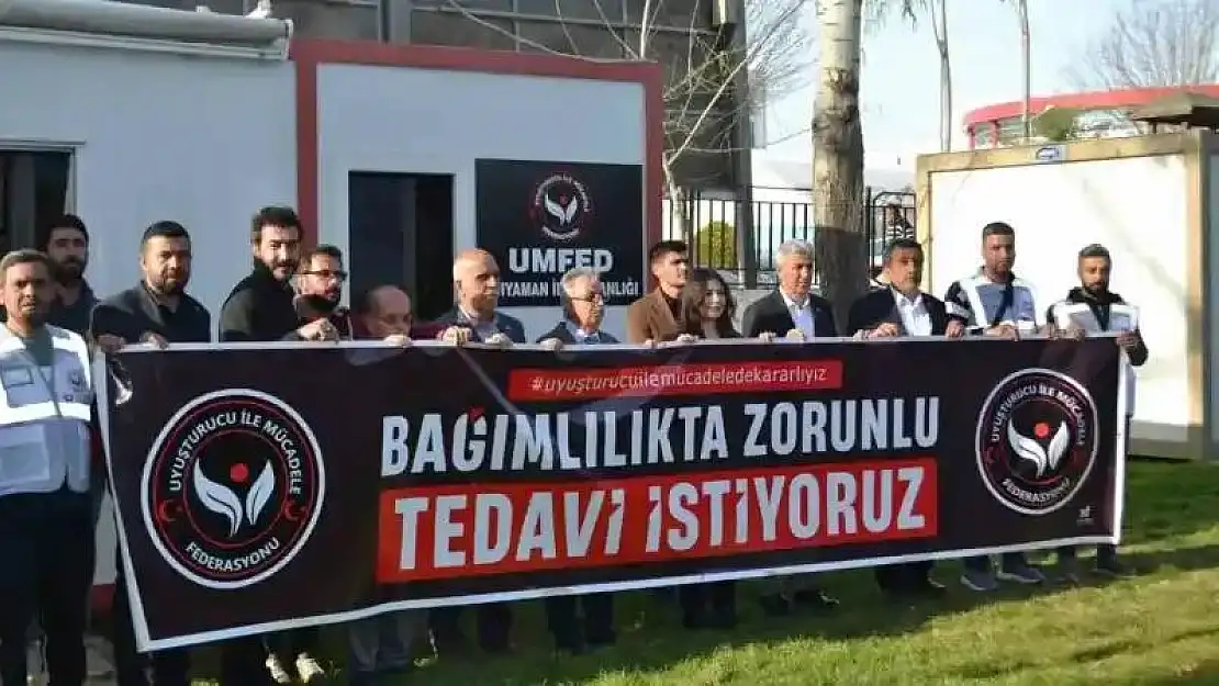 Adıyaman'da uyuşturucu farkındalık yürüyüşü