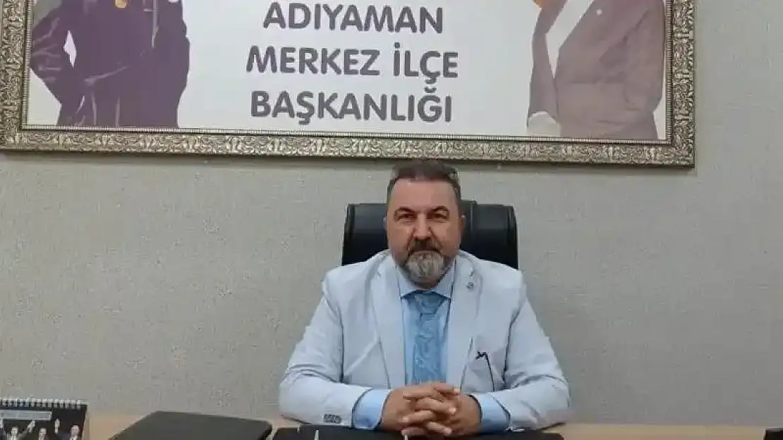 İYİ Parti Adıyaman İlçe Başkanı Koca Görevinden ve Partisinden İstifa etti