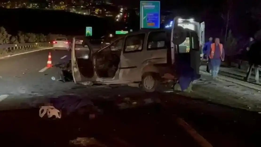 Gaziantep'te zincirleme kaza: 2 ölü, 2 ağır yaralı