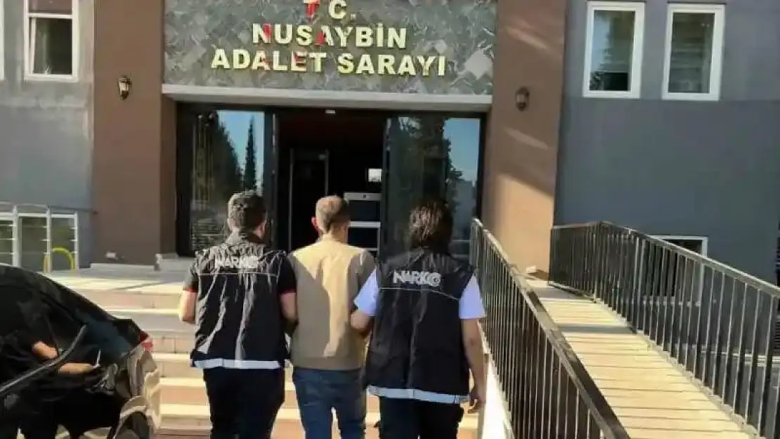 Mardin'de uyuşturucu operasyonu: 1 tutuklama