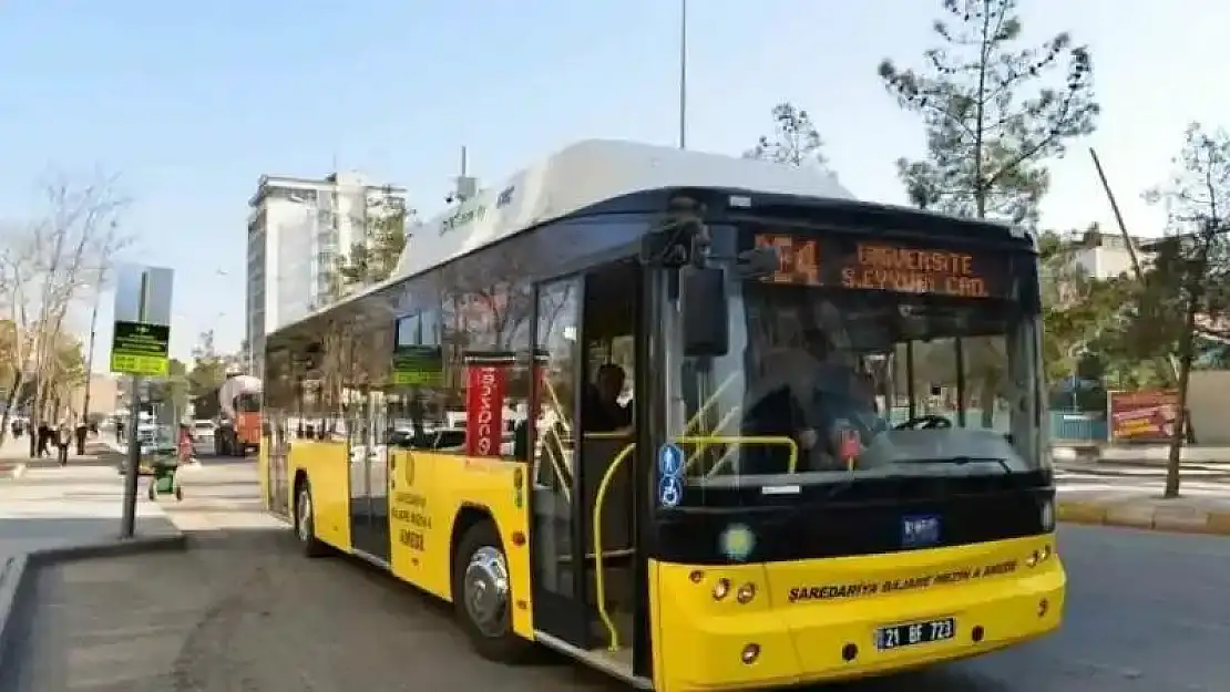 Diyarbakır'da bayramda ulaşım ücretsiz