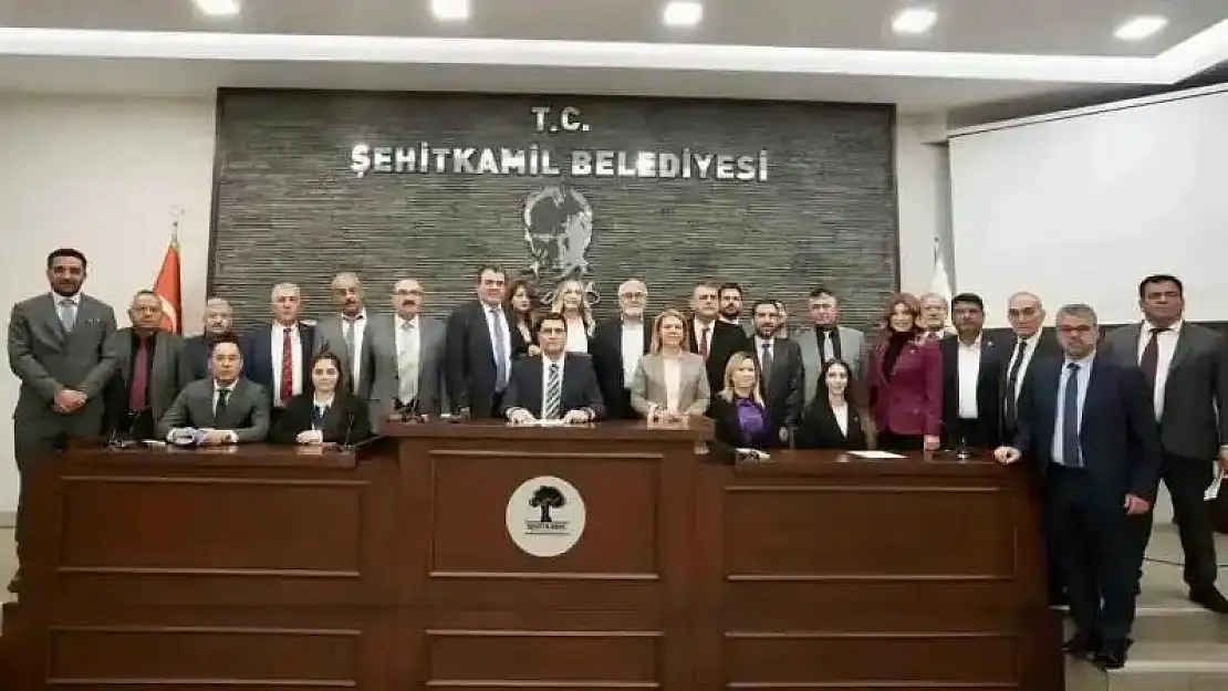 Şehitkamil Meclisi'nde seçim yapıldı