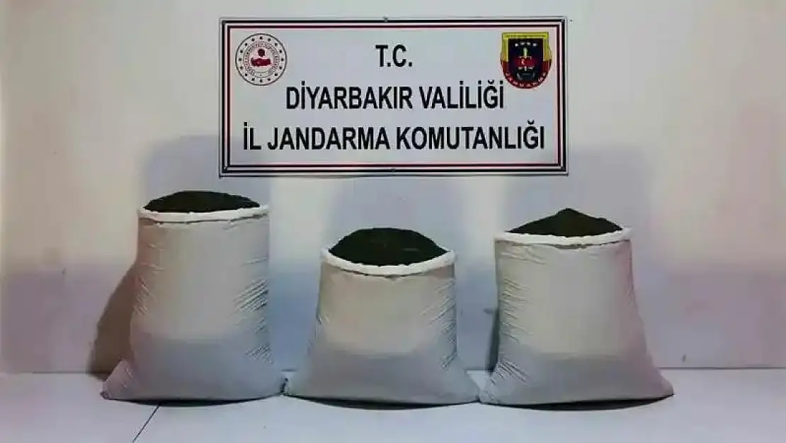 Diyarbakır'da 67 kilogram uyuşturucu ele geçirildi