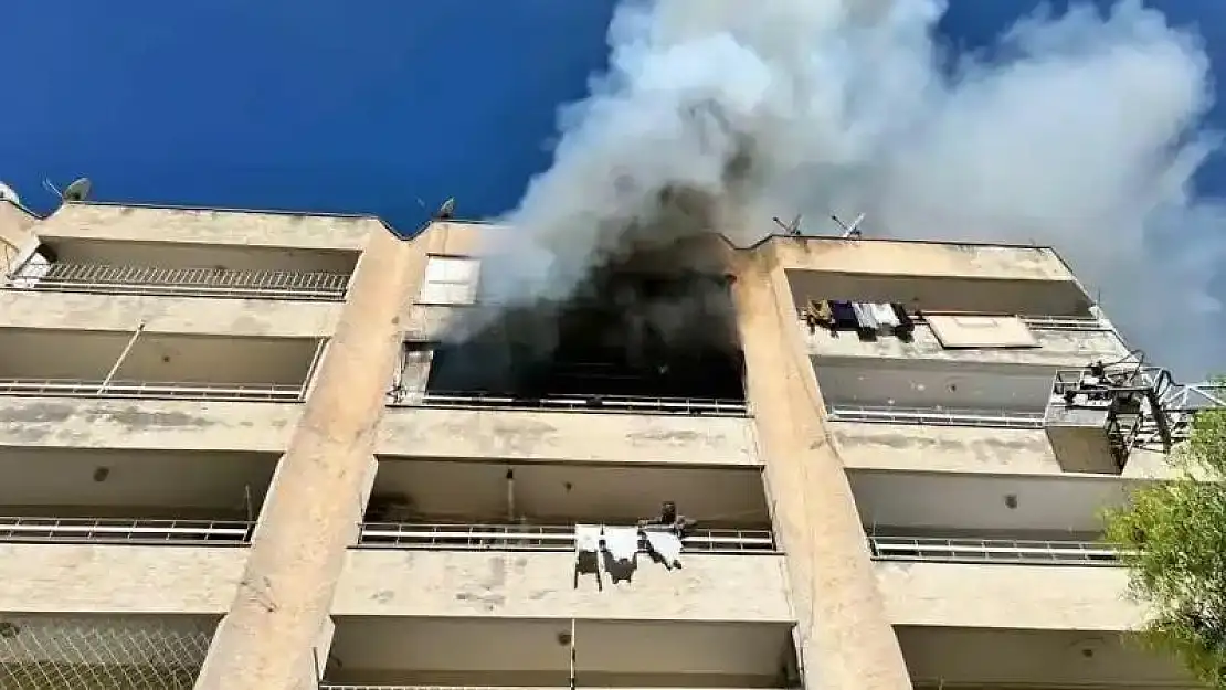 Şanlıurfa'da korkutan yangın