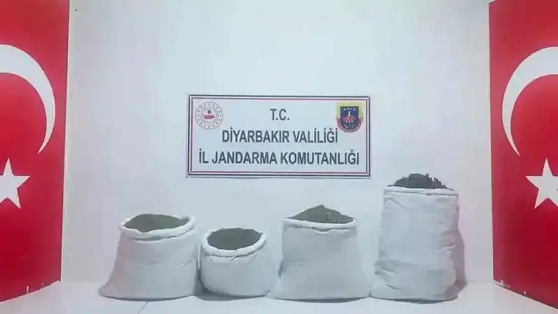 Diyarbakır'da 68 kilogram uyuşturucu ele geçirildi