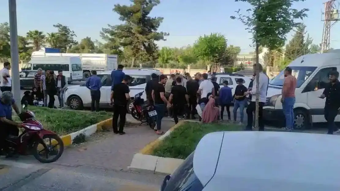 Kazayı gören kadın yolcu gözyaşlarına boğuldu