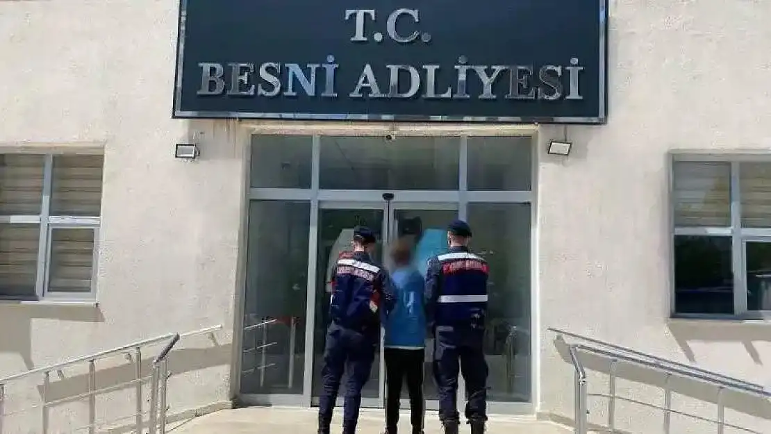 Adıyaman'da 9 yıl 2 ay hapis cezası bulunan şahıs yakalandı