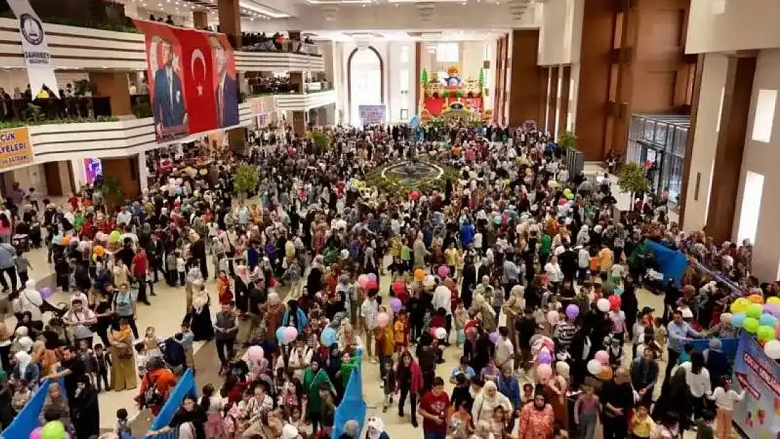 Şahinbey'de Çocuk Şenliğine yoğun ilgi