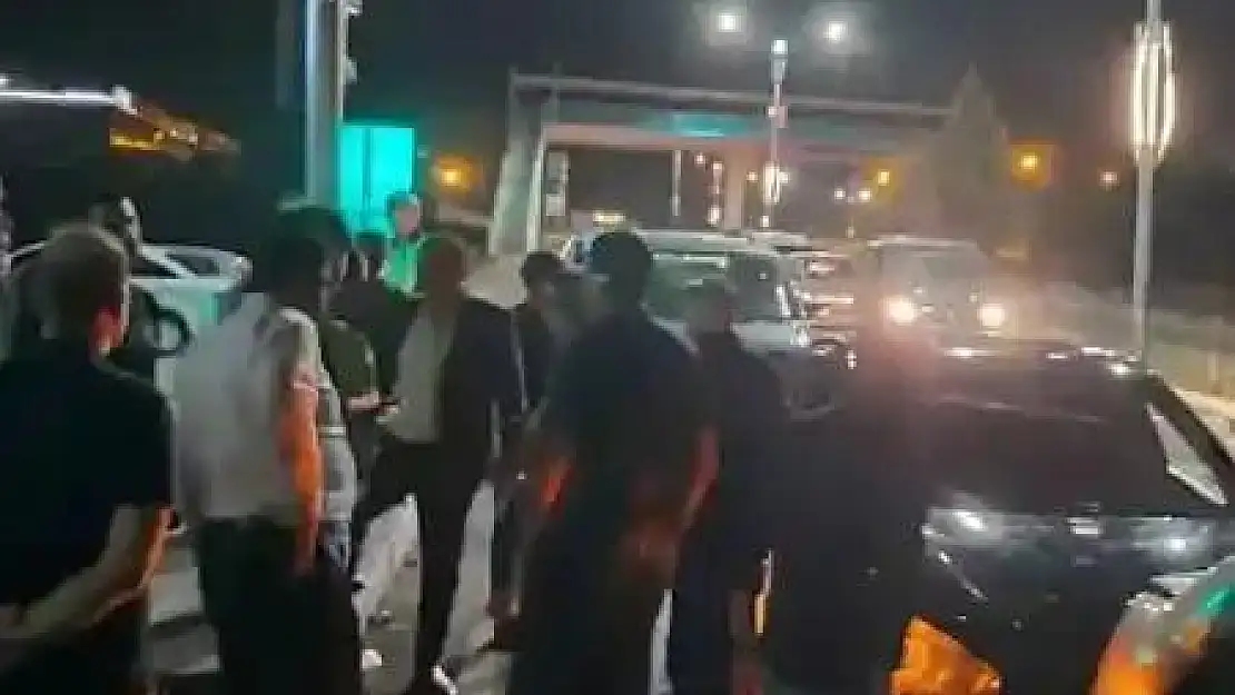 Siirt'te maddi hasarlı zincirleme trafik kazası