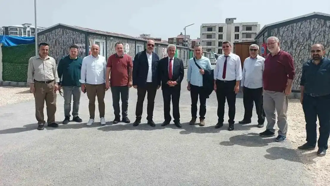 HDV üyeleri Adıyaman'da incelemede bulundu