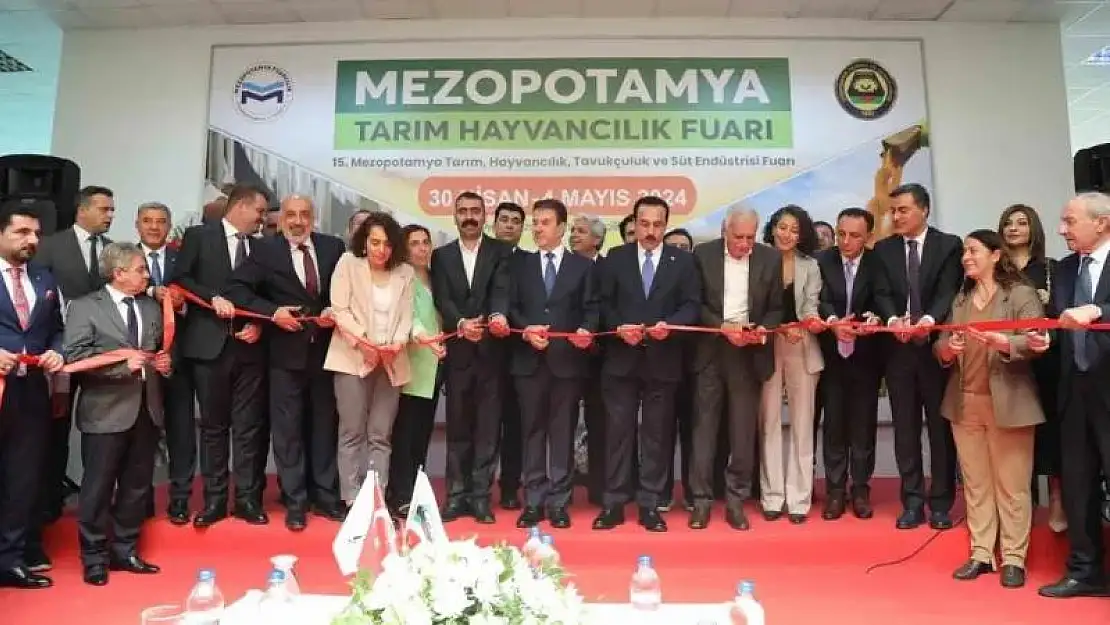 Diyarbakır'da 15. Mezopotamya Tarım ve Hayvancılık Fuarı başladı