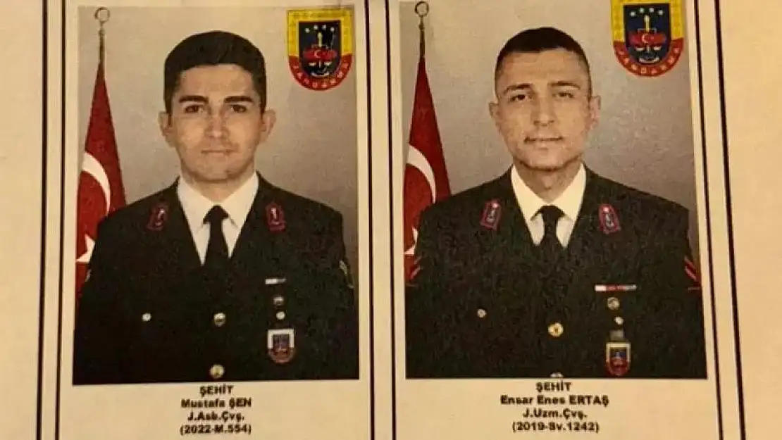 Şırnak'ta şehit askerler için tören düzenlendi