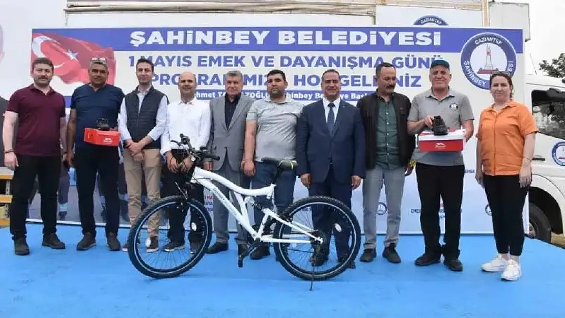 Şahinbey Belediyesi 1 Mayıs'ı coşkuyla kutladı