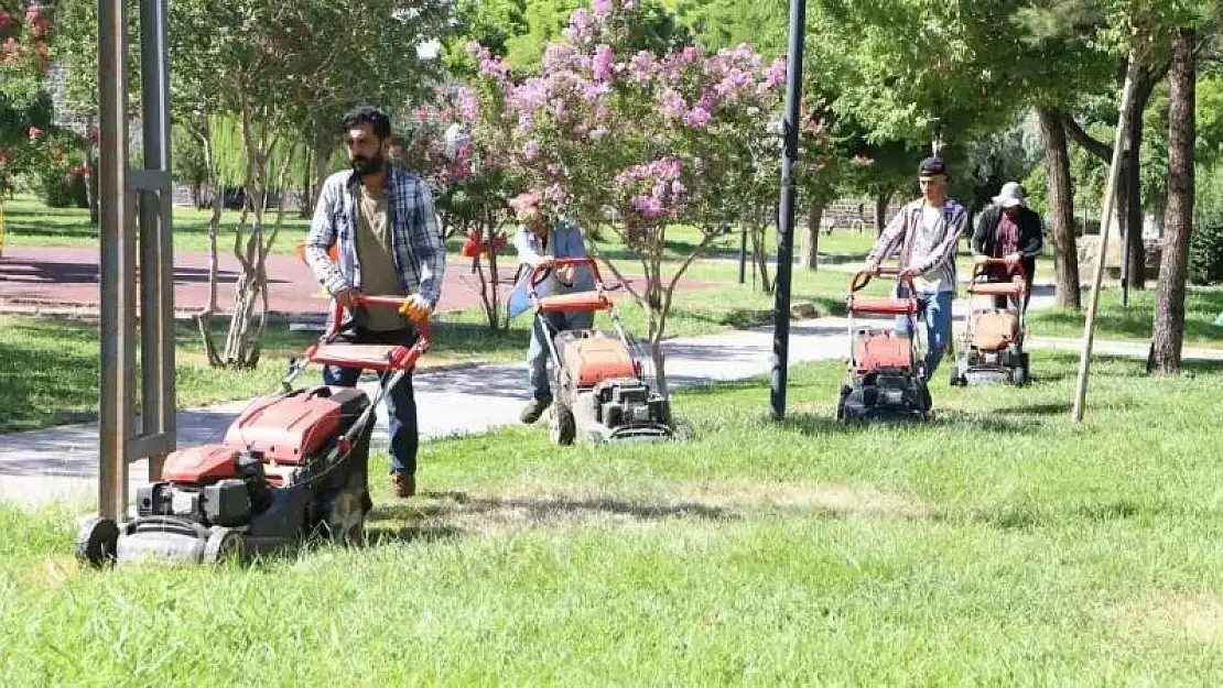 Diyarbakır'da 3 milyon 755 bin metrekarelik yeşil alan elden geçirildi