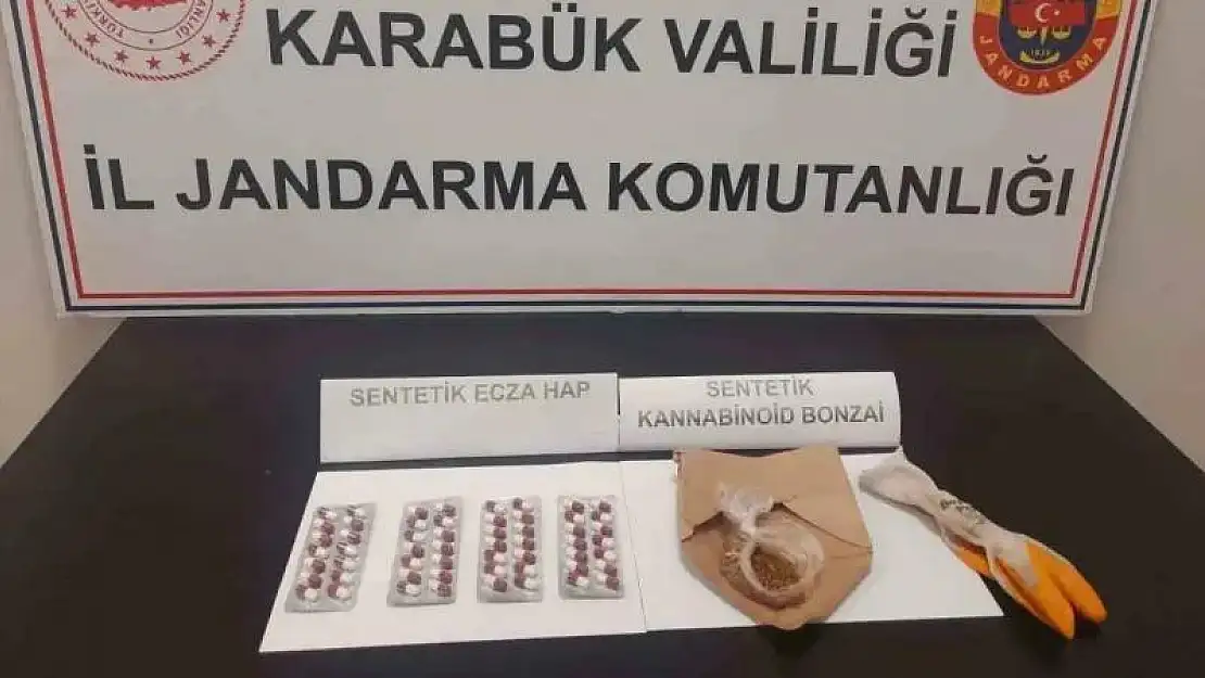 Karabük'te uyuşturucu operasyonu düzenlendi! 1 kişi gözaltına alındı