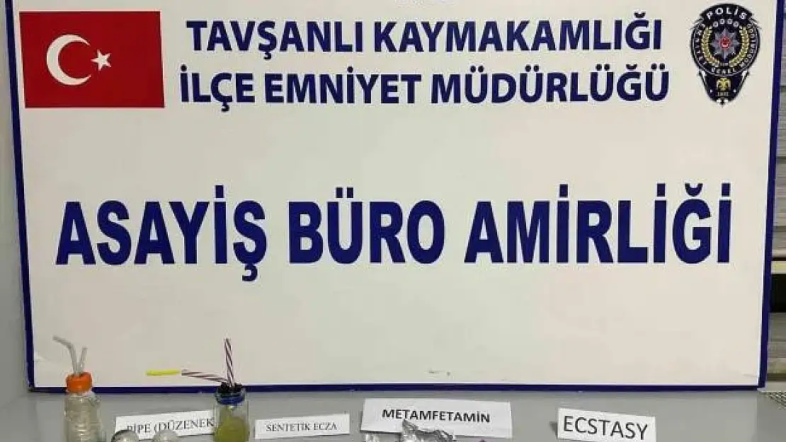 Tavşanlı'da uyuşturucu operasyonu: 3 tutuklama
