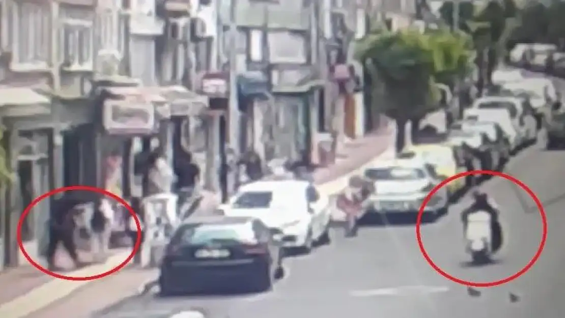 Amerikan filmlerini aratmayan olayda polis, motosiklet hırsızını vatandaşın motosikletiyle kovaladı