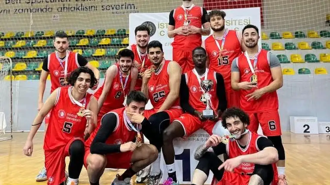 ÜNİLİG Basketbol 1. Lig şampiyonu Doğuş Üniversitesi oldu
