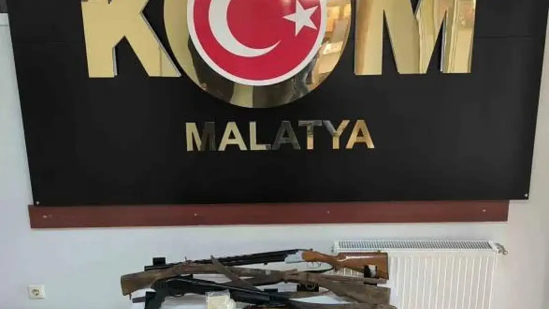 Malatya'da silah operasyonu: 2 gözaltı
