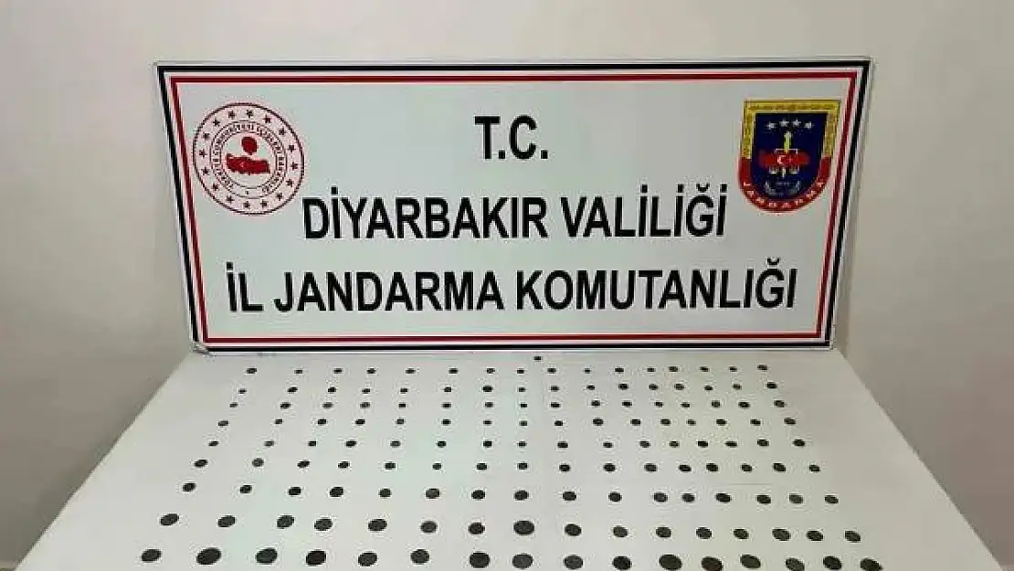 Diyarbakır'da 145 adet sikke ele geçirildi
