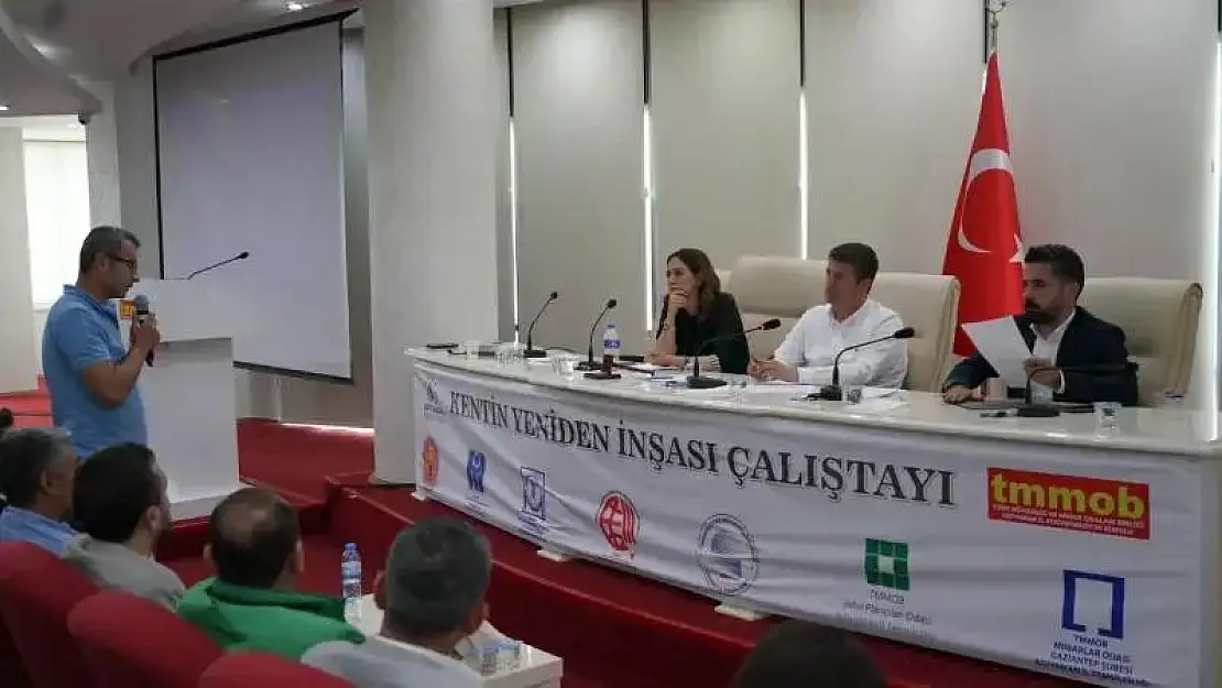 Uzmanlar Adıyaman'ın yeniden inşası için kolları sıvadı