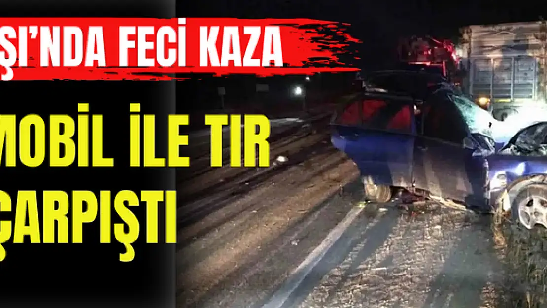 Gölbaşı'nda Feci Kaza Otomobil ile Tır Çarpıştı