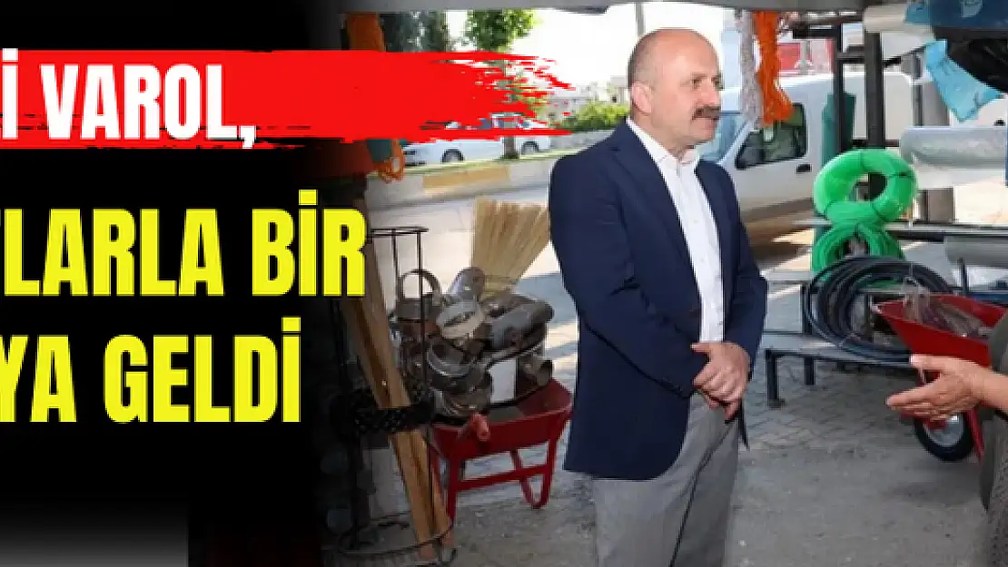 Vali Varol, esnaflarla bir araya geldi