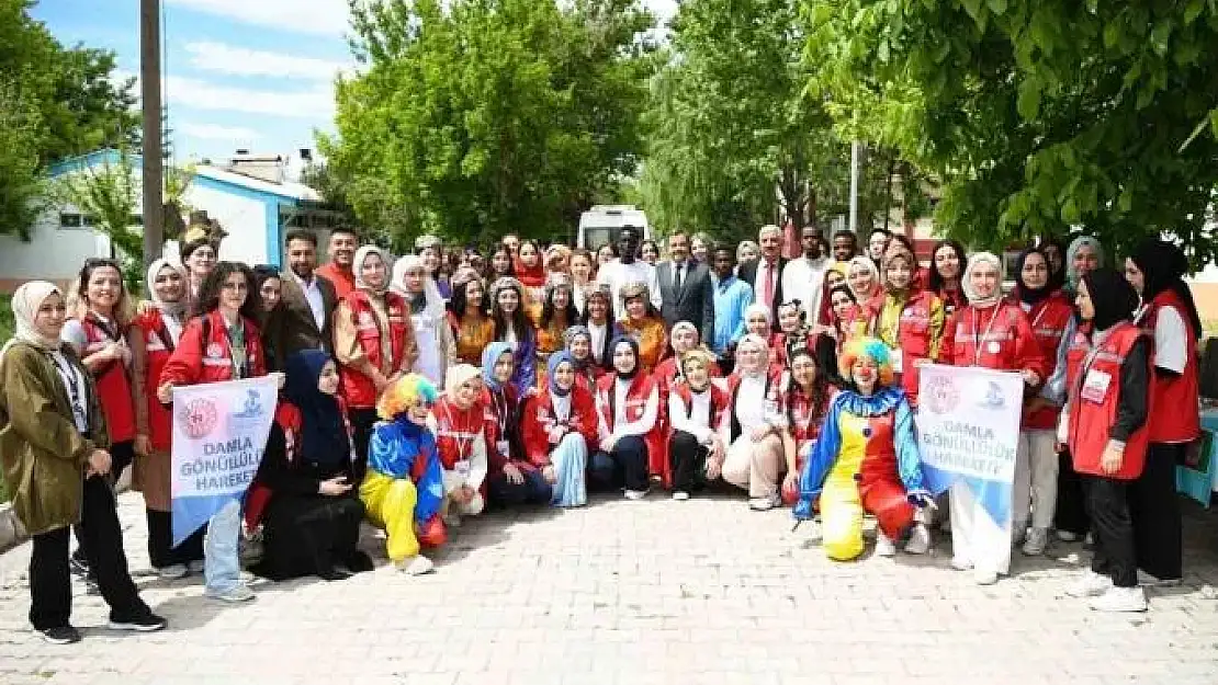 Malatya'da 'Damla Gönüllülük Hareketi' proje etkinliği düzenlendi
