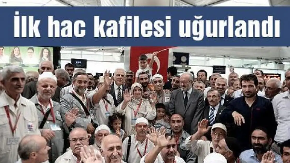 2024'ün İlk hac kafilesi dualarla uğurlandı