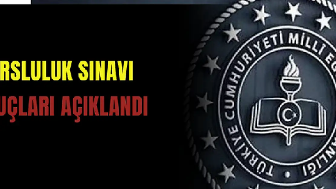 Bursluluk Sınavı sonuçları açıklandı