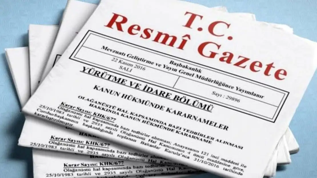 Dışişleri Bakan Yardımcılıklarına atama kararları Resmi Gazete'de