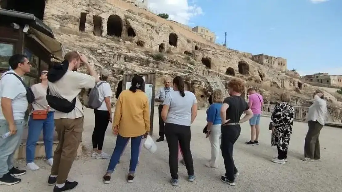 Şanlıurfa Kızılkoyun Nekropol alanın ziyaretçileri bu kez Rusya'dan