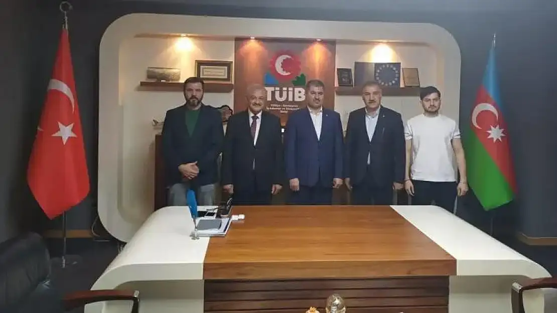 Başkan Olgun'dan TUİB Başkanı Büyükfırat'a Ziyaret