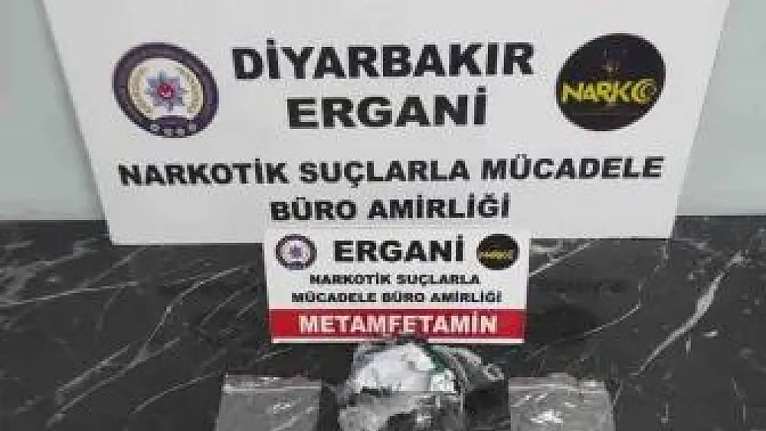 Ergani'de şüpheli şahsın üzerinde uyuşturucu ele geçirildi
