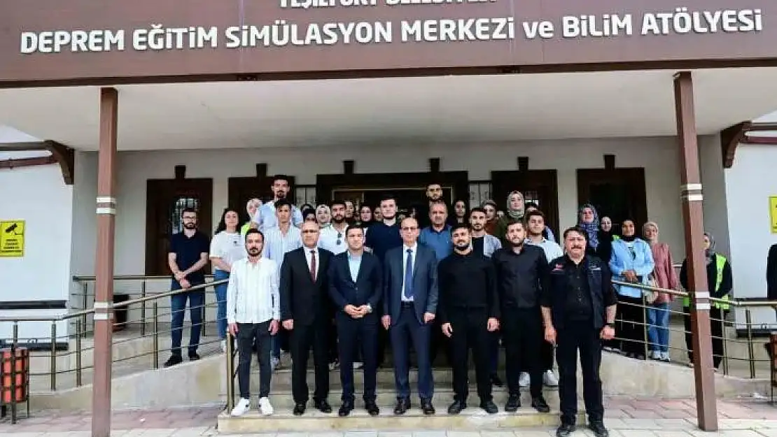 Yeşilyurt'ta deprem farkındalık eğitimi
