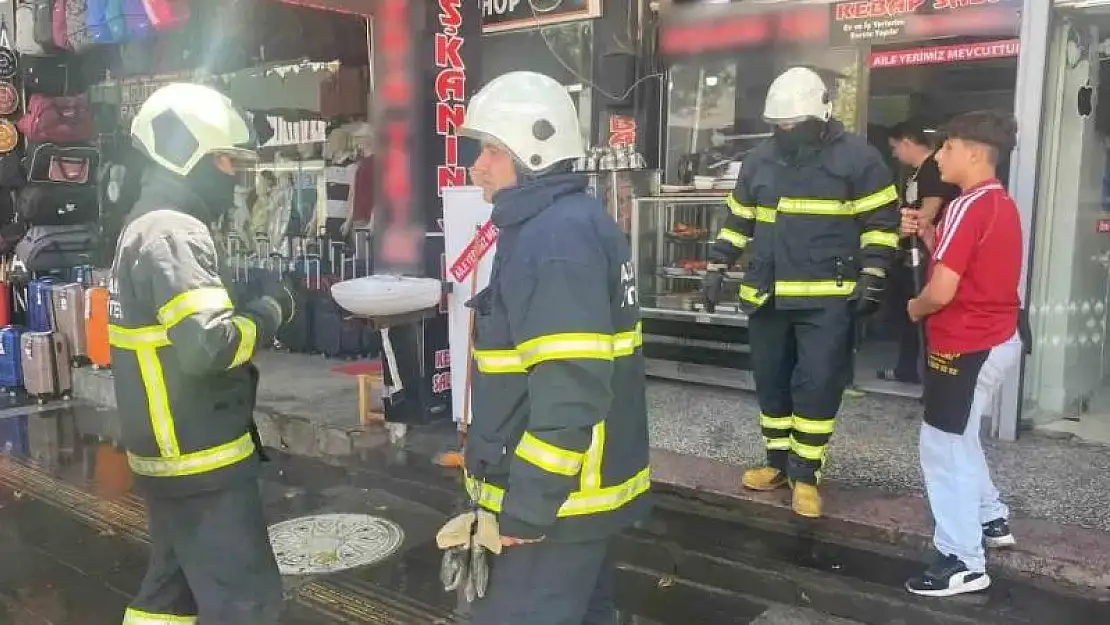 Adıyaman'da baca yangını