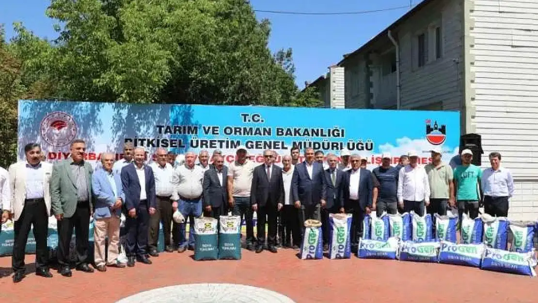 Diyarbakır'da çiftçilere 9 milyon liralık destek
